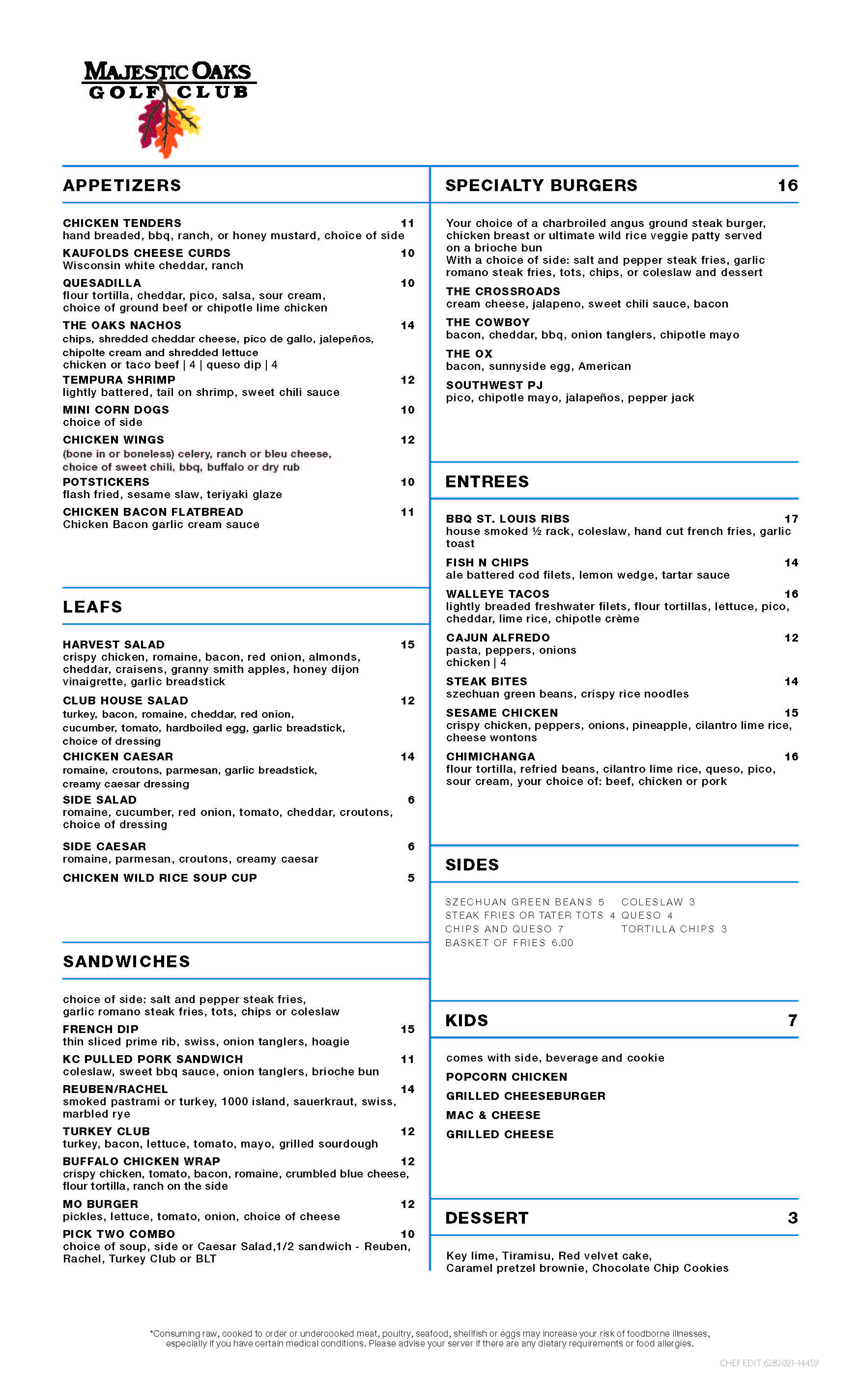 46th Hole Bar & Grill Majestic Oaks Golf Club