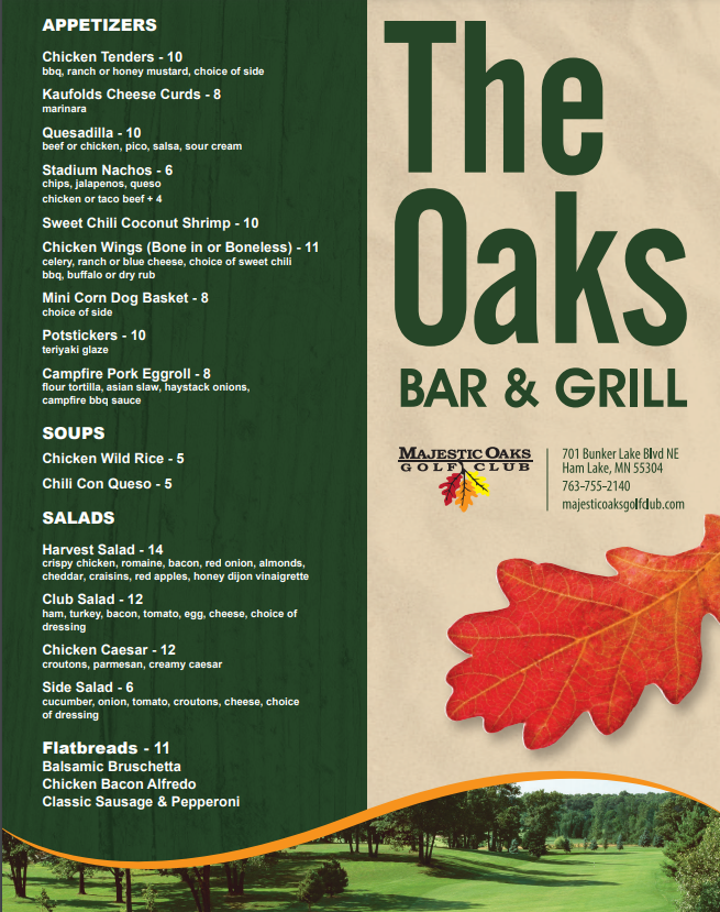 46th Hole Bar & Grill Majestic Oaks Golf Club