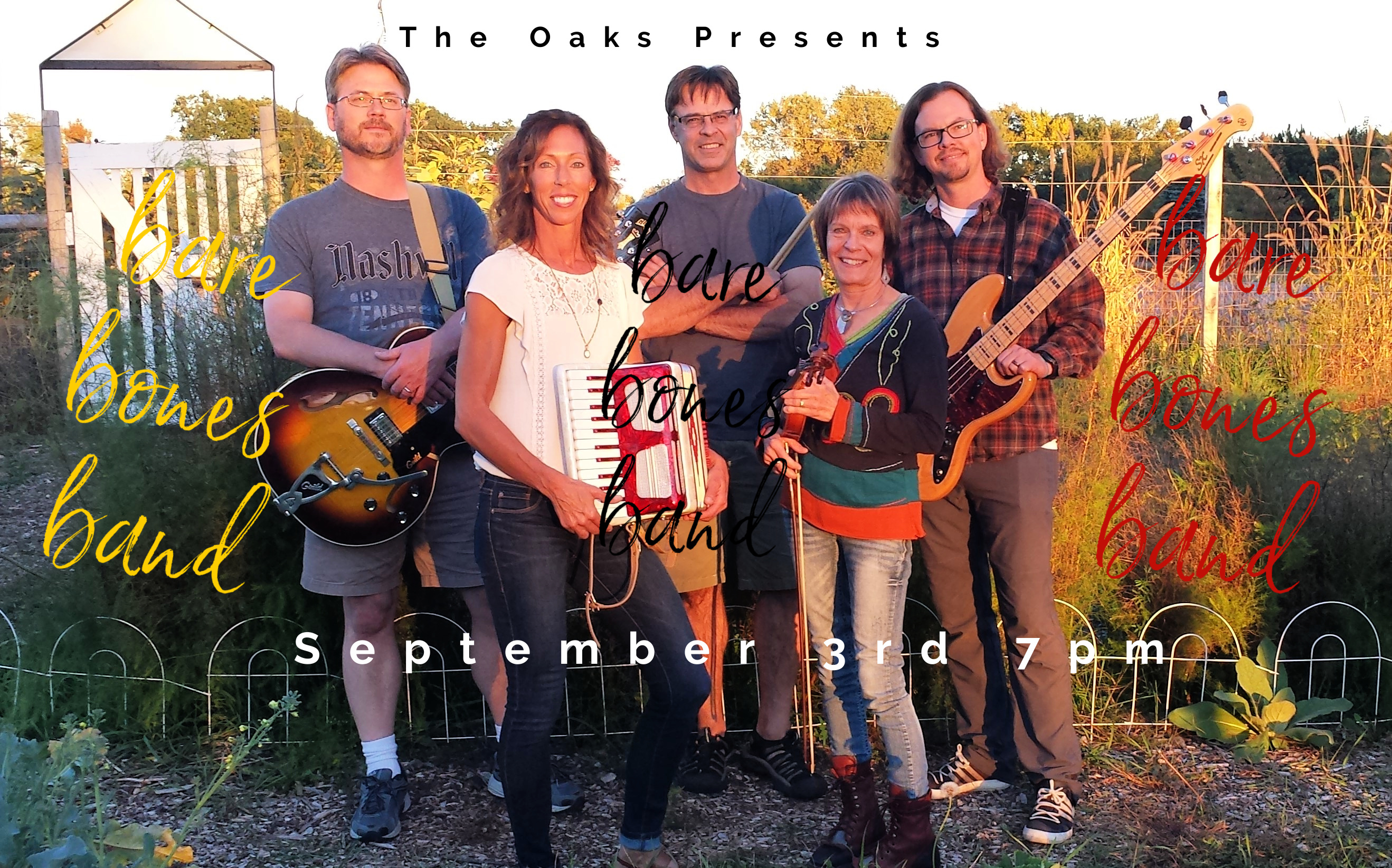 Bare Bones Band Majestic Oaks Golf Club 20210903