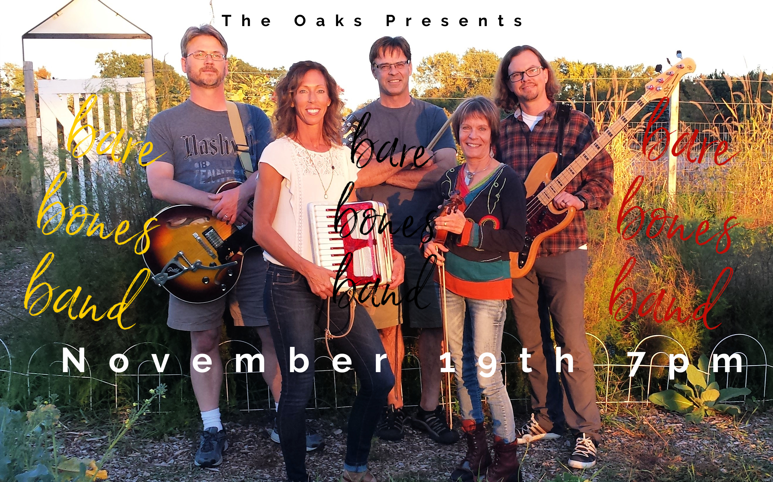 Bare Bones Band Majestic Oaks Golf Club 20211119
